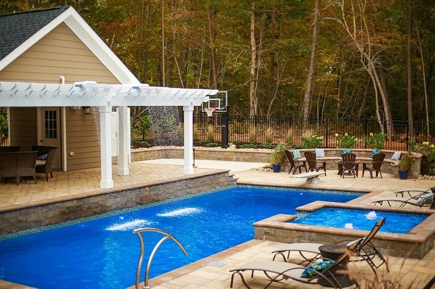 T40 Fiberglass Pool River Pools & Spa